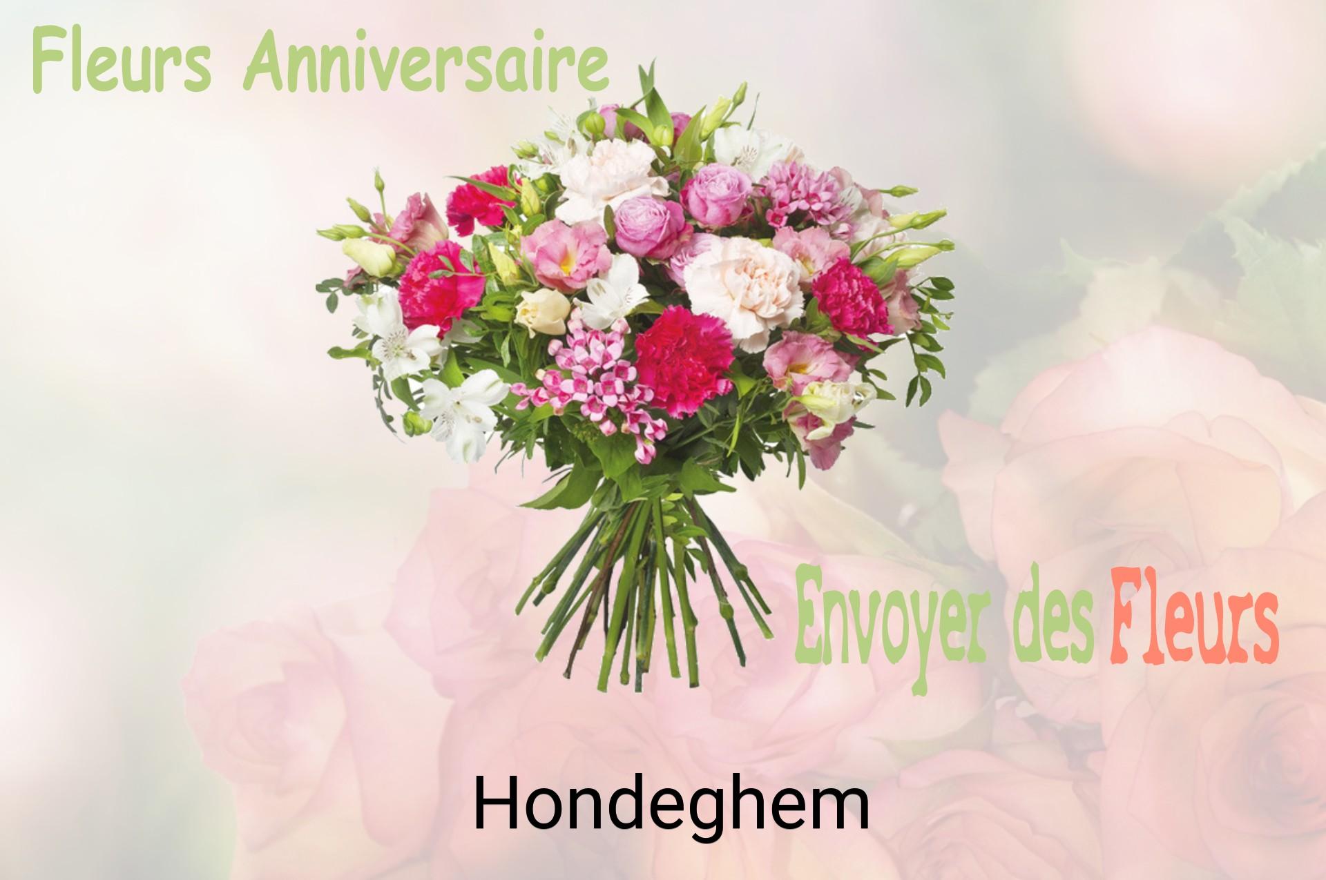 Bouquet de fleurs d’anniversaire livré à Hondeghem